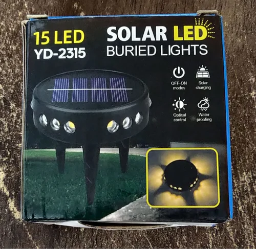 DISK all SIDE SOLAR LIGHT all way