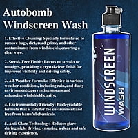 Autobomb Windscreen Wash | For All types of vehicles 500 ml (PACK OF 1)