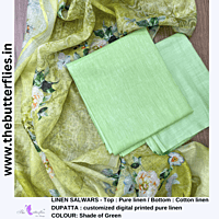 PURE LINEN SALWAR  YBRCLCS23577