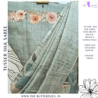 TUSSER SILK SAREE SFHSTSK23688