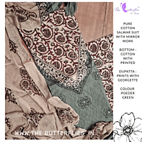 PURE COTTON SALWAR SUIT ORDCCOT24369