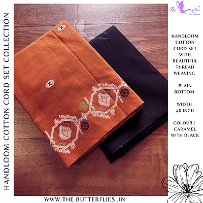 HANDLOOM COTTON CORD SET MAHCHAC24390