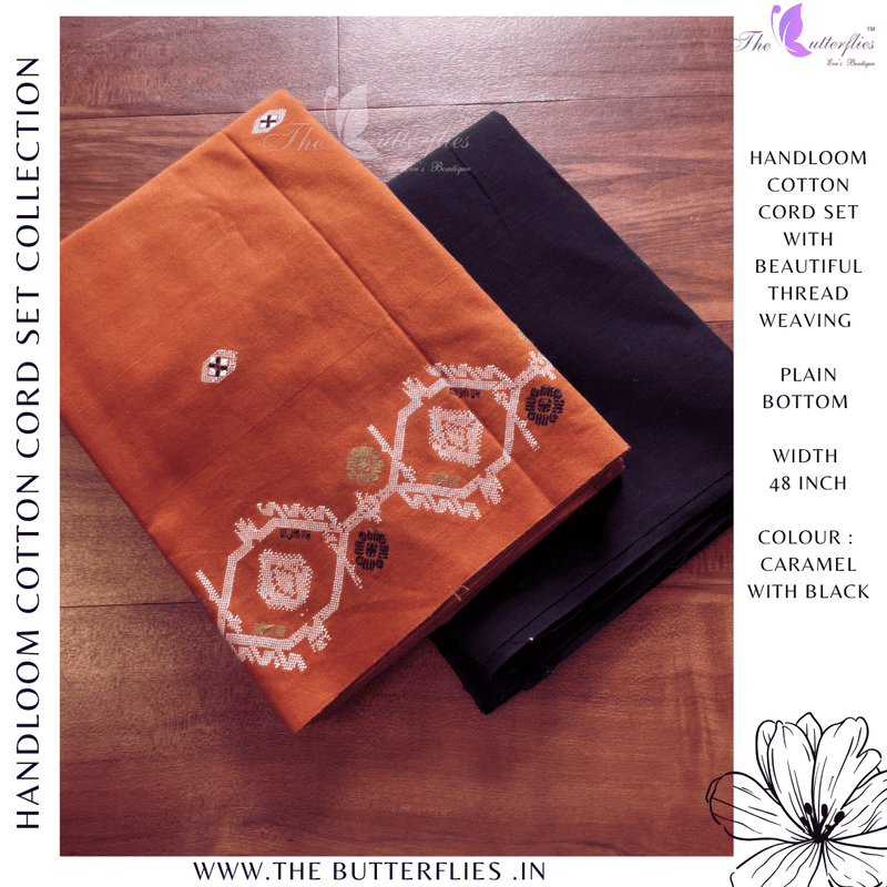HANDLOOM COTTON CORD SET MAHCHAC24390