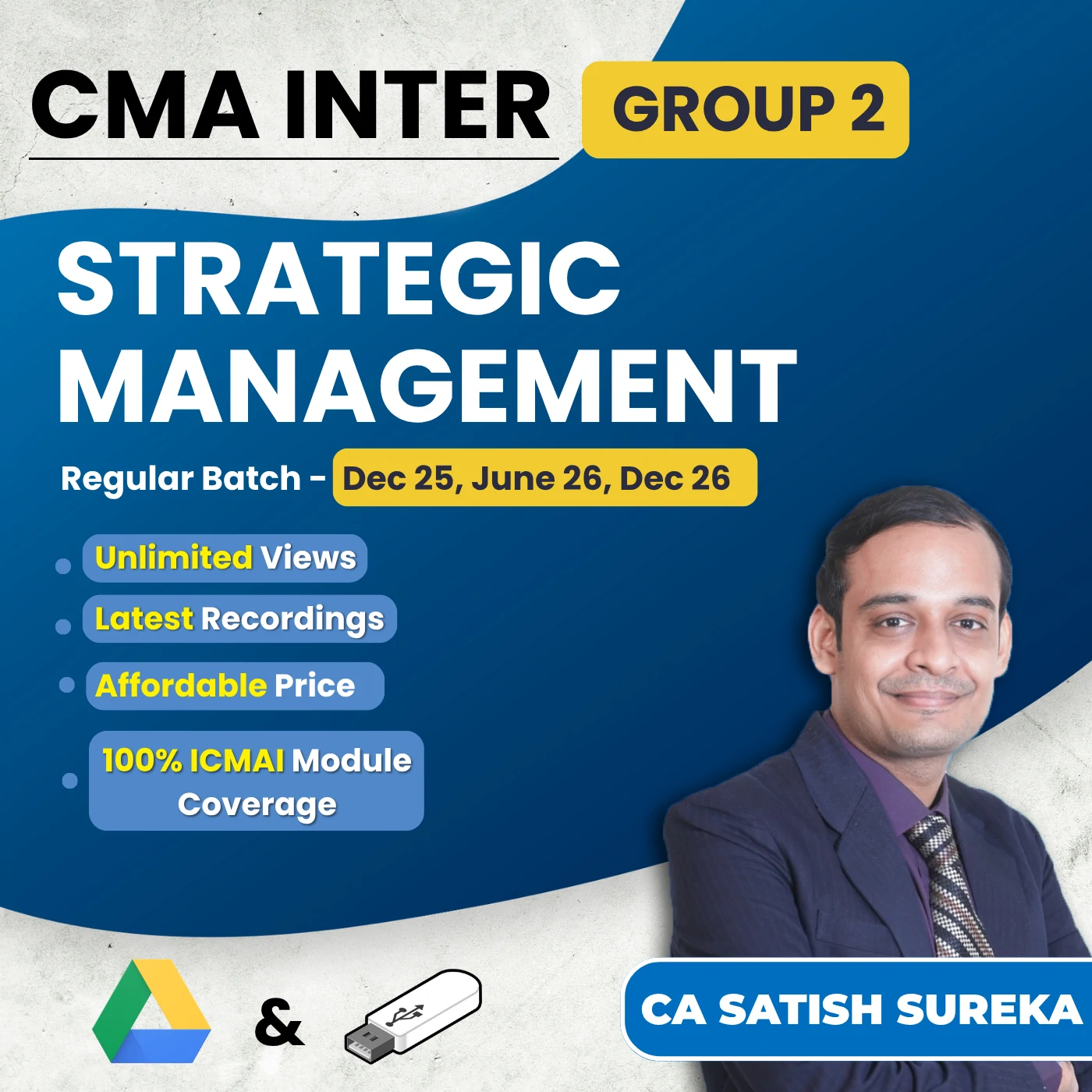 CMA Inter Strategic Management (Group 2) By CA Satish Sureka CMA Inter Strategic Management (Group 2) By CA Satish Sureka