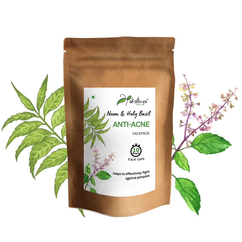 Anti-Acne Face Pack (75g) – Clear Skin Naturally with Ayurvedic Ingredients