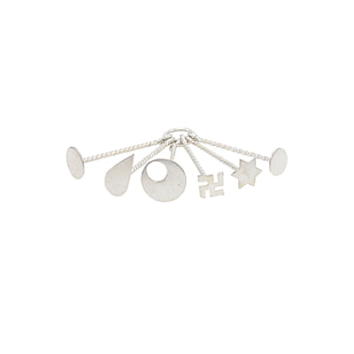 Silver Bindi Mould ,Pottu Achu Silver Bindi Mould ,Pottu Achu