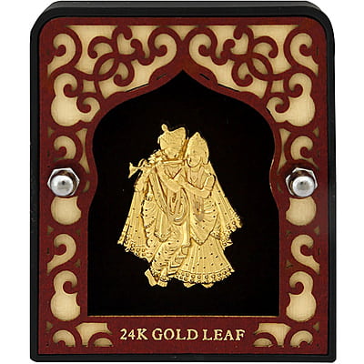 Lord Radha Krishna Photo Frame with gift box