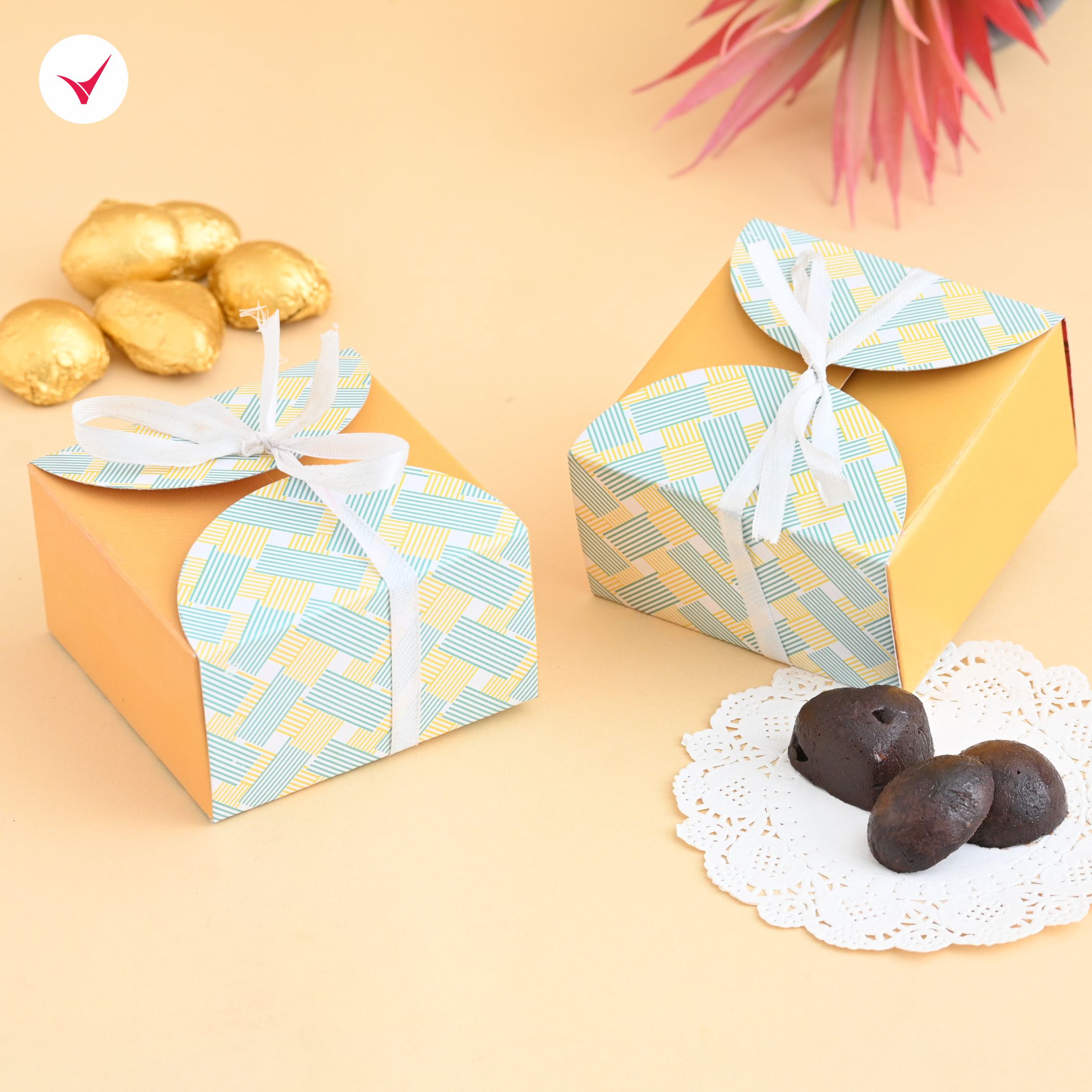 Multi Purpose Gift Box with Ribbon 1571 B Multi Purpose Gift Box with Ribbon 1571 B