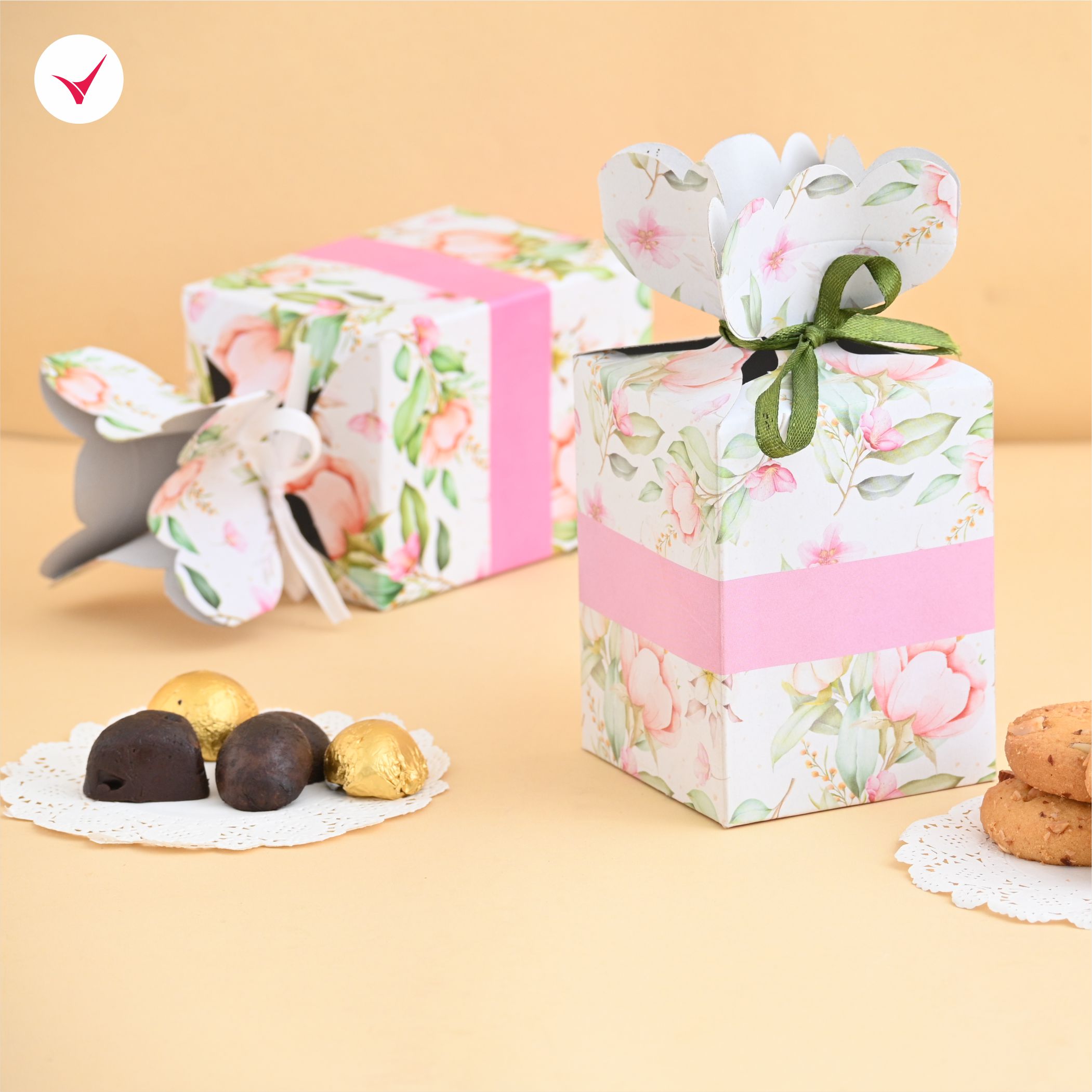 Multi Purpose Gift Box with Ribbon 1574 B Multi Purpose Gift Box with Ribbon 1574 B