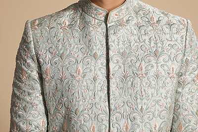 Rich Highwork Embroidery Green-min Rich Highwork Embroidery Green-min