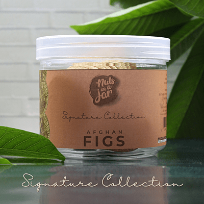 Nuts in a Jar Afghan Figs (Anjeer) Signature 250 Grams Nuts in a Jar Afghan Figs (Anjeer) Signature 250 Grams