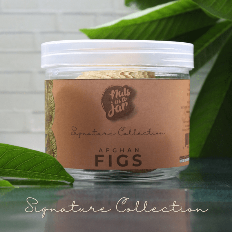 Nuts in a Jar Afghan Figs (Anjeer) Signature 250 Grams Nuts in a Jar Afghan Figs (Anjeer) Signature 250 Grams