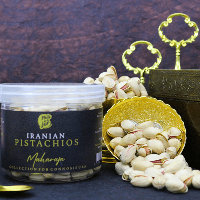 Nuts in a Jar Maharaja Iranian Pistachios 250 Grams Nuts in a Jar Maharaja Iranian Pistachios 250 Grams