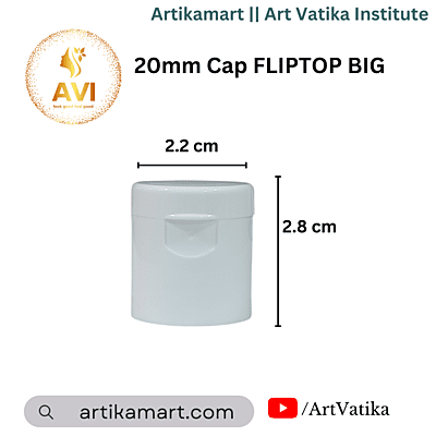 20mm-415 Cap FLIPTOP WHITE 20mm-415 Cap FLIPTOP WHITE