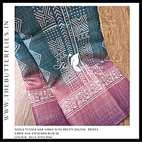TISSUE TUSSER SILK SAREE SFHSTES23680 TISSUE TUSSER SILK SAREE SFHSTES23680