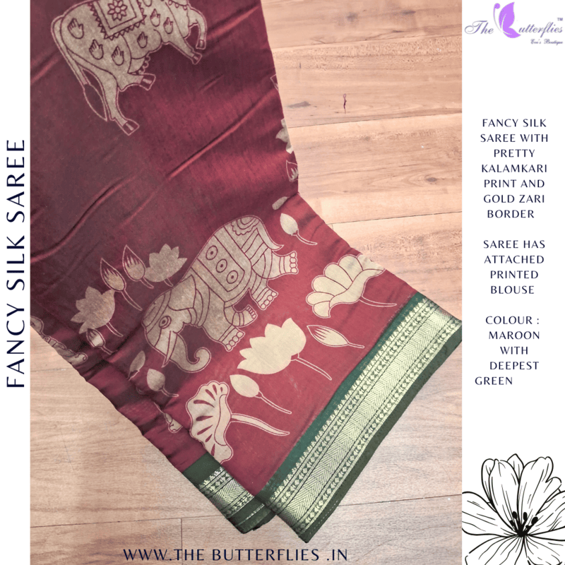 FANCY SILK SAREE DCMSFSC24279