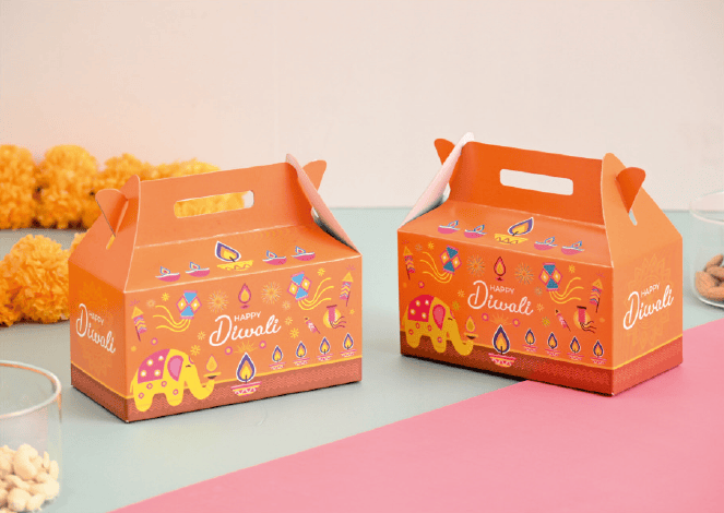 1618 Diwali Hamper Box | 6*3*5.2 Inch