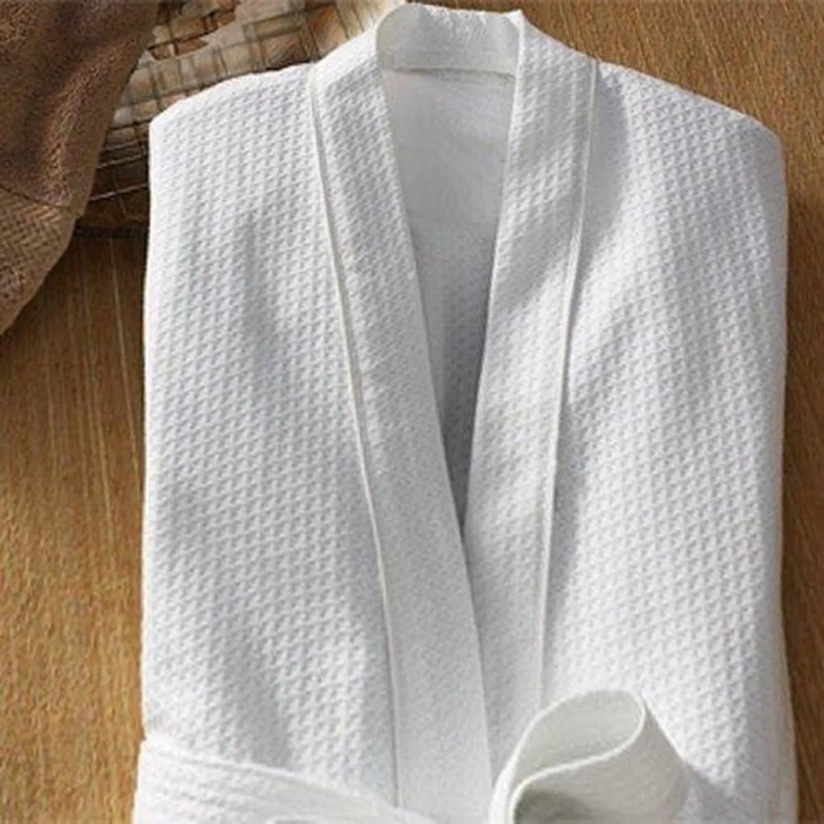 Sofrito Bath Robe - Waffle