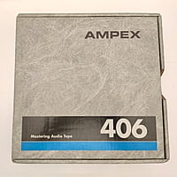 Ampex - 2" X 2500' NAB Metal 10.5" Reel Audio Tape - AMX-406-10 Ampex - 2" X 2500' NAB Metal 10.5" Reel Audio Tape - AMX-406-10