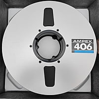 Ampex - 2" X 2500' NAB Metal 10.5" Reel Audio Tape - AMX-406-10 Ampex - 2" X 2500' NAB Metal 10.5" Reel Audio Tape - AMX-406-10