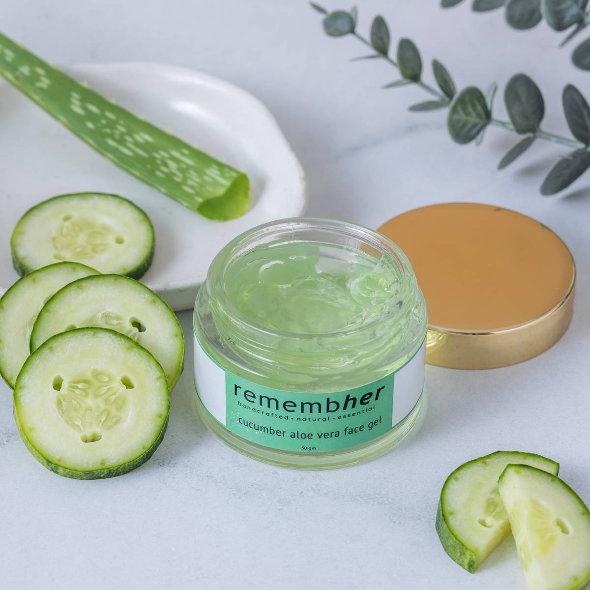 Remembher - Cucumber Aloe Vera Face Gel Remembher - Cucumber Aloe Vera Face Gel