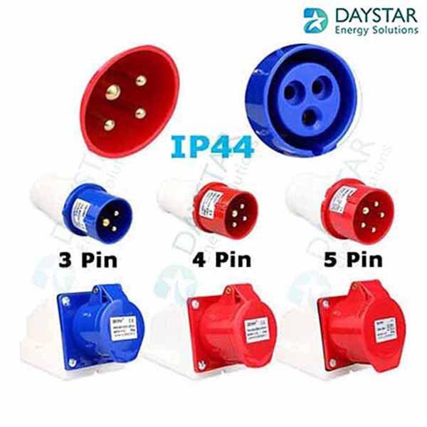 16A/3Pin Industrial panel mount Socket |Single Phase ( only panel mount socket) 16A/3Pin Industrial panel mount Socket |Single Phase ( only panel mount socket)