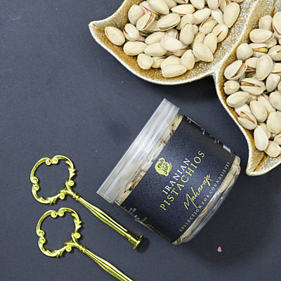 Nuts in a Jar Maharaja Iranian Pistachios 250 Grams Nuts in a Jar Maharaja Iranian Pistachios 250 Grams