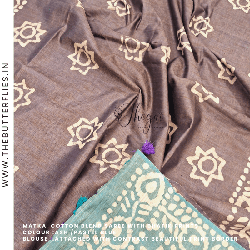 MATKA COTTON BLEND SAREE YBRSTES23174 MATKA COTTON BLEND SAREE YBRSTES23174
