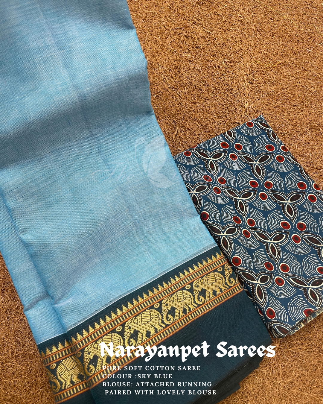 SOFT COTTON SAREE CDTSSSS24081