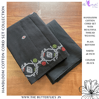 HANDLOOM COTTON CORD SET MAHCHAC24391