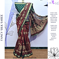 FANCY SILK SAREE DCMSFSC24279