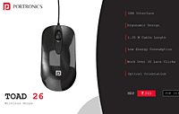 Mouse Portronics Wired
