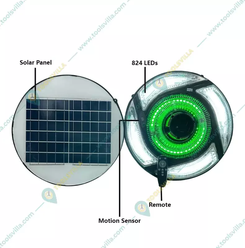 Bhawar UFO 500 Solar Light RGB With Waterproof Bhawar UFO 500 Solar Light RGB With Waterproof