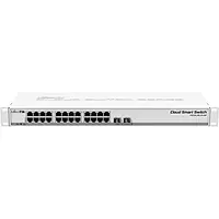 MikroTik CSS326-24G-2S+RM 24-Port Gigabit Managed Network Switch