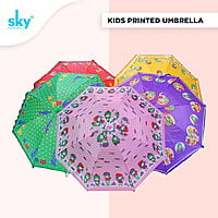PRINTED KIDS UMBRELLA | (Pack of 6pcs) | 17inch - INR 100/piece PRINTED KIDS UMBRELLA | (Pack of 6pcs) | 17inch - INR 100/piece