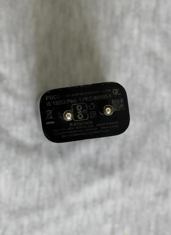 18 W Fast Charger with cable 18 W Fast Charger with cable