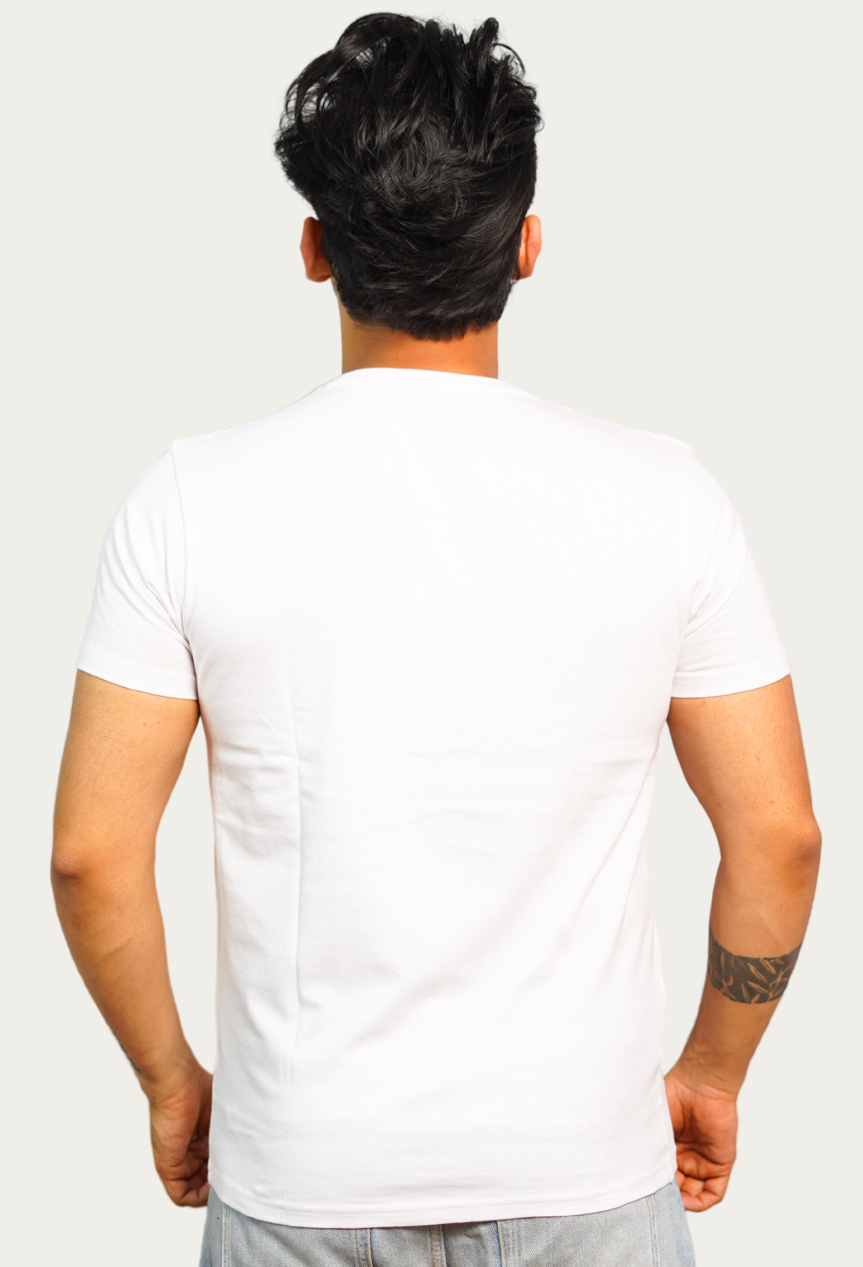 DUDE BLUE SNOW WHITE CLASSIC T-SHIRT