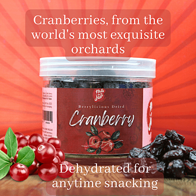 Berrylicious Dried Cranberry Whole 250 Grams Berrylicious Dried Cranberry Whole 250 Grams