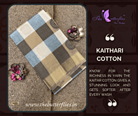 KAITHARI SAREE - THE PRETTY HAND WEAVES LMSSHCS14045 KAITHARI SAREE - THE PRETTY HAND WEAVES LMSSHCS14045