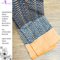 IKKAT MERCERISED COTTON SAREE BGHSDIC23319 IKKAT MERCERISED COTTON SAREE BGHSDIC23319