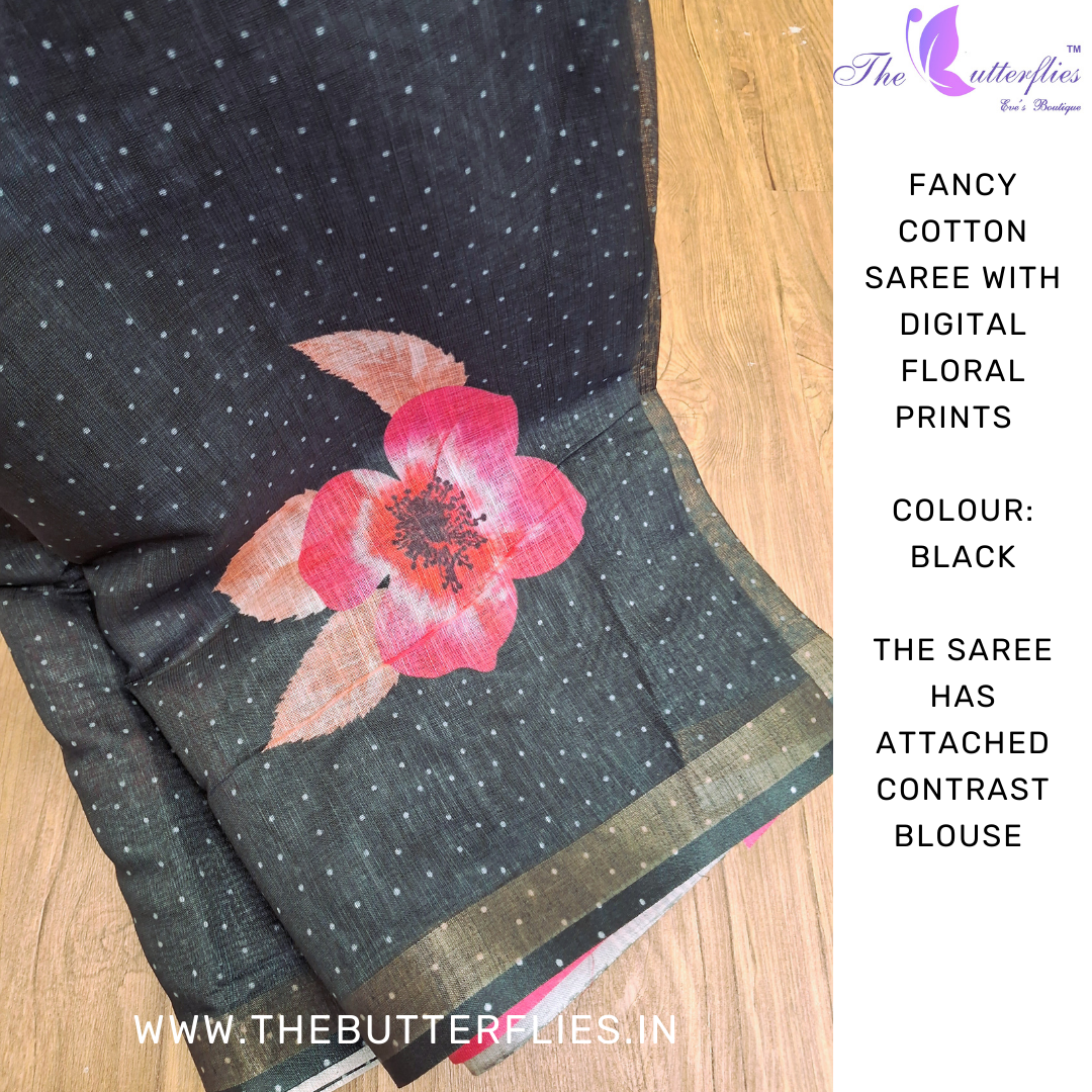 FANCY COTTON SAREE DCMSFSC23999 FANCY COTTON SAREE DCMSFSC23999