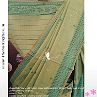 FANCY SILK COTTON SAREE MHTSSCS24361