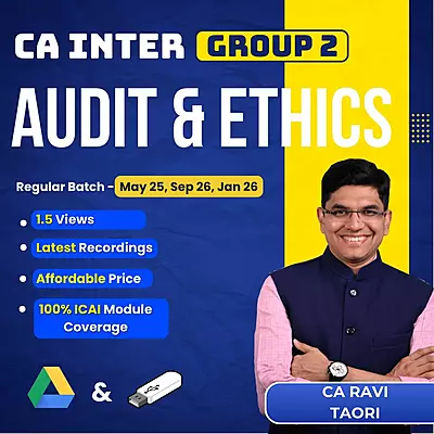 CA Inter Auditing & Ethics (Group 2) By CA Ravi Taori