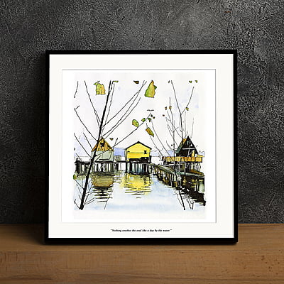 Water's Calm-Art No. 188/2023 Water's Calm-Art No. 188/2023