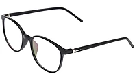 Unisex Square Spectacle Frames. Glossy Black Color Frame. Size-MEDIUM.