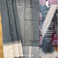 SEMI RAW SILK SAREE MRSSRSS22514 SEMI RAW SILK SAREE MRSSRSS22514