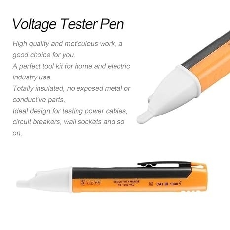 1AC-D Non-Contact Voltage Tester Pen, 90-1000V with LED Indicator 1AC-D Non-Contact Voltage Tester Pen, 90-1000V with LED Indicator