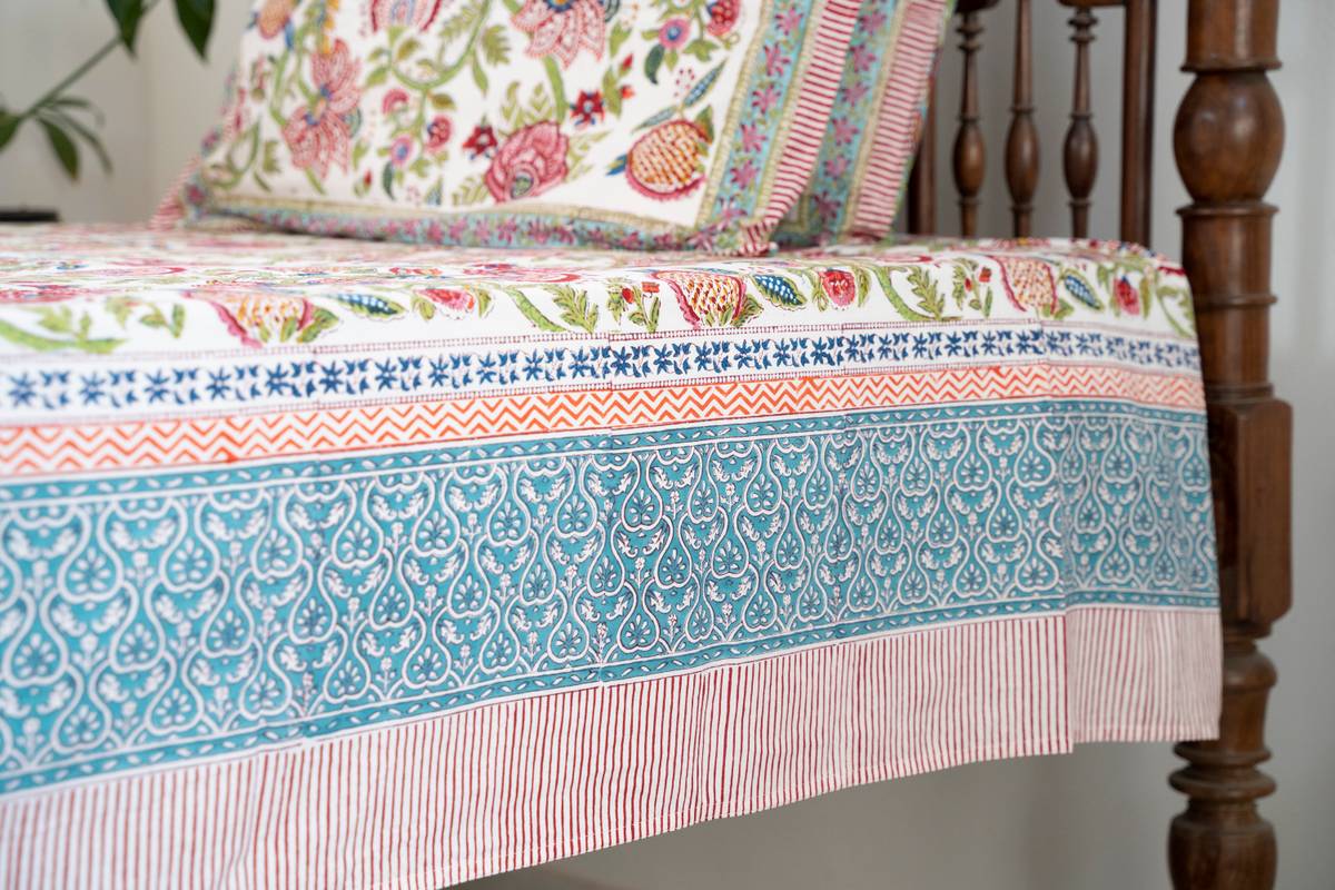 Floral Maze - Bedsheet Floral Maze - Bedsheet