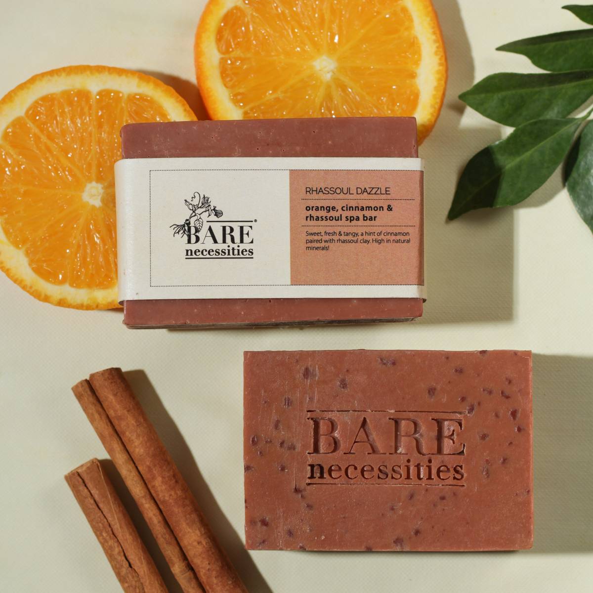 Bare Necessities - Orange, Cinnamon And Rhassoul Spa Bar Bare Necessities - Orange, Cinnamon And Rhassoul Spa Bar
