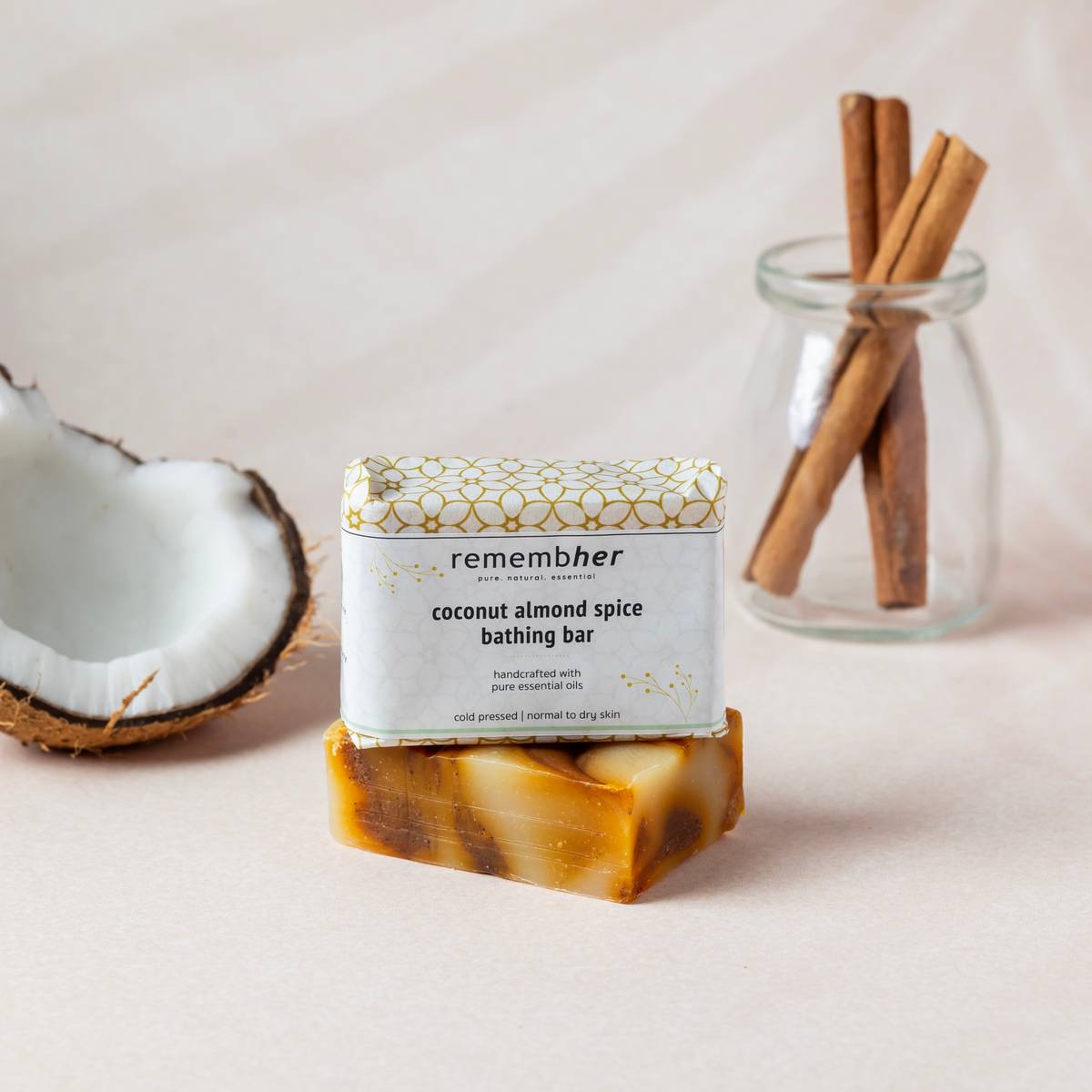 Coconut Almond Spice Exfoliating Bathing Bar Coconut Almond Spice Exfoliating Bathing Bar